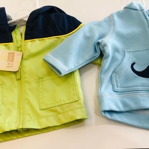 Lot of 2 New with Tags Baby Jackets